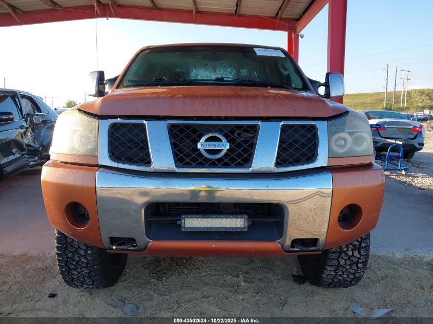 2005 Nissan Titan Le VIN: 1N6BA07B65N571206 Lot: 43502624