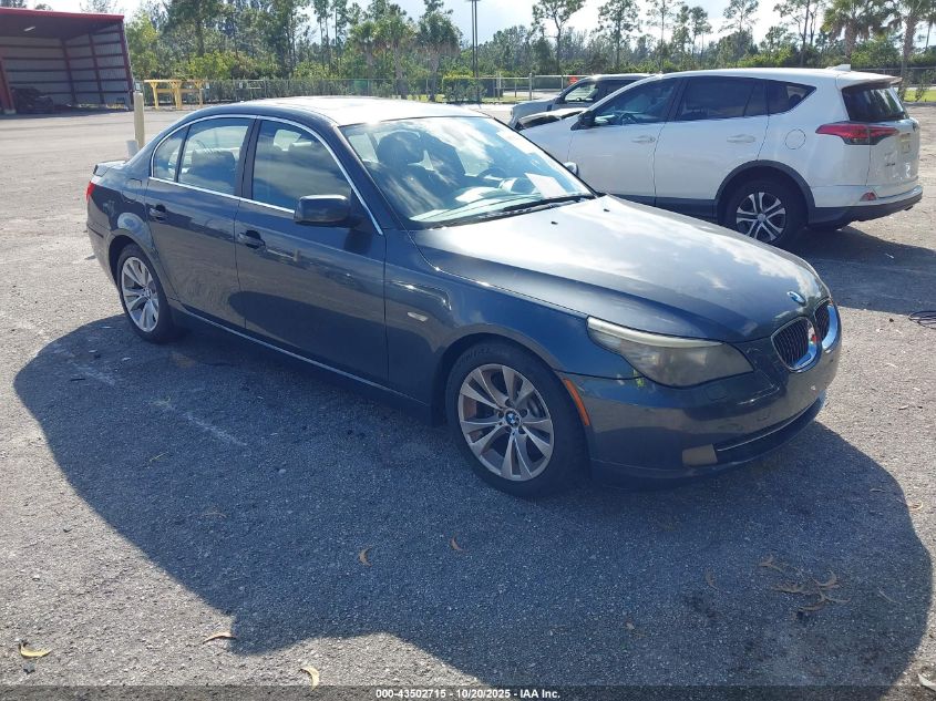 2010 BMW 535I Gray VIN: WBANW1C51AC163903