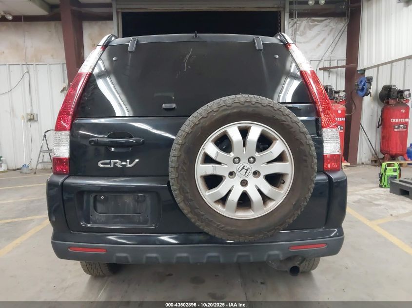 2006 Honda Cr-V Se VIN: SHSRD78976U415651 Lot: 43502896