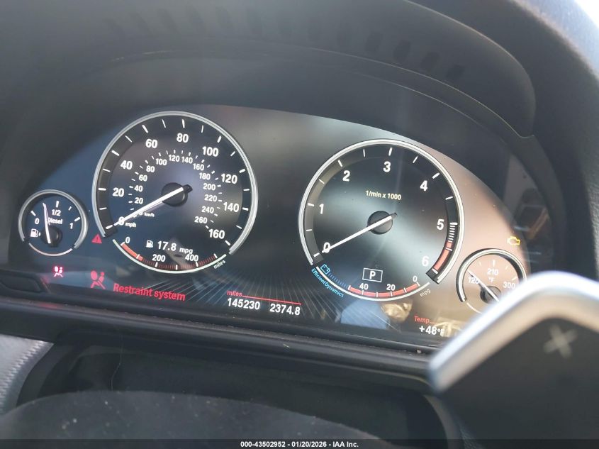 2014 BMW 535D VIN: WBAXA5C56ED001943 Lot: 43502952