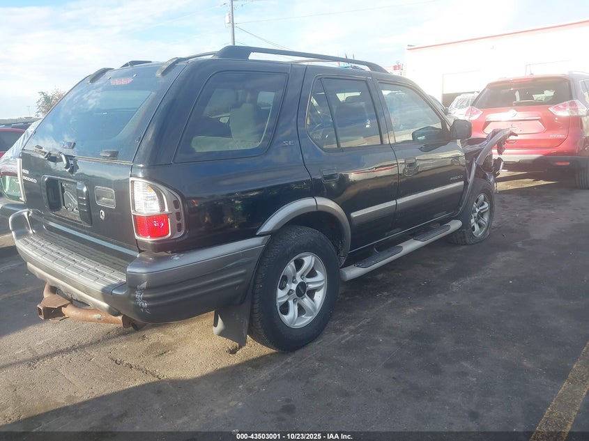 4S2DM58W424318098 2002 ISUZU RODEO photo no. 4