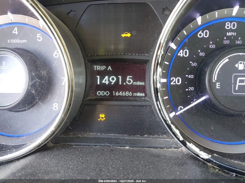 2013 HYUNDAI SONATA GLS 5NPEB4ACXDH679736