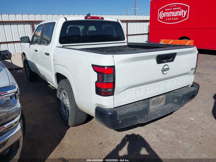 2024 NISSAN FRONTIER S 4X4 1N6ED1EK0RN640426