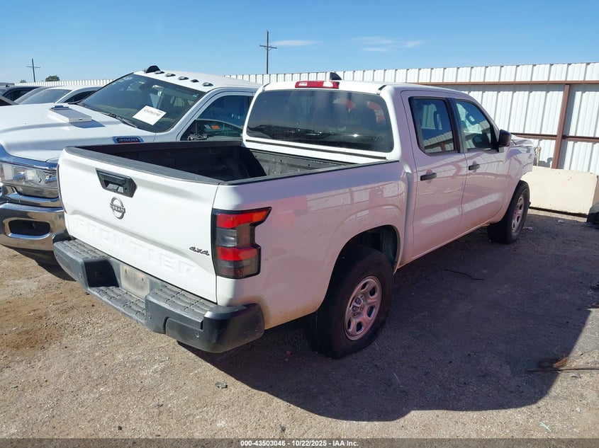 2024 NISSAN FRONTIER S 4X4 1N6ED1EK0RN640426