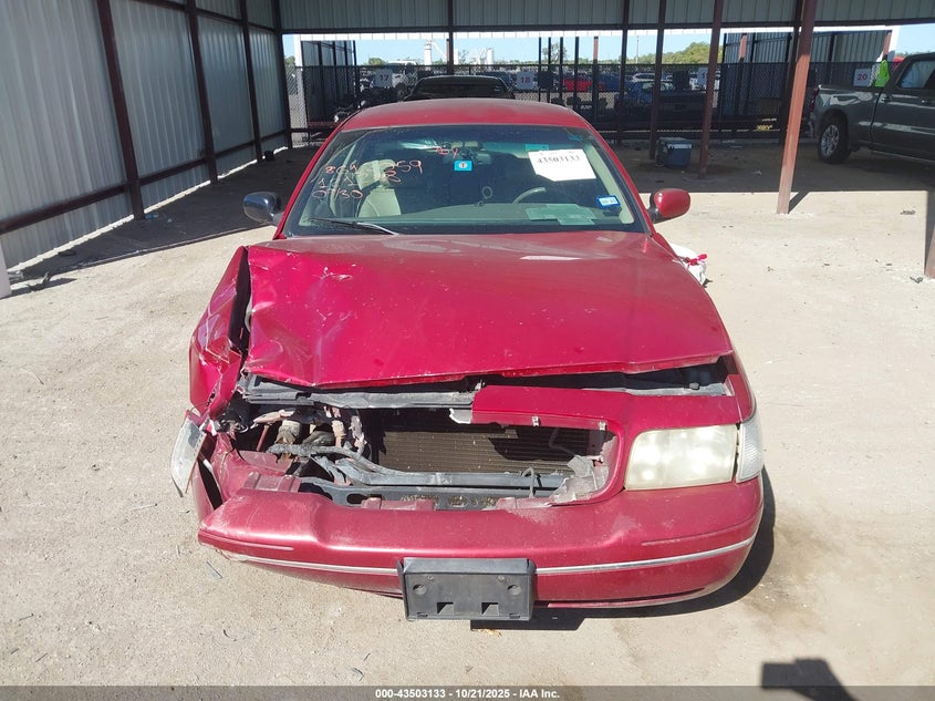 2001 Ford Crown Victoria Lx VIN: 2FAFP74W71X121288 Lot: 43503133