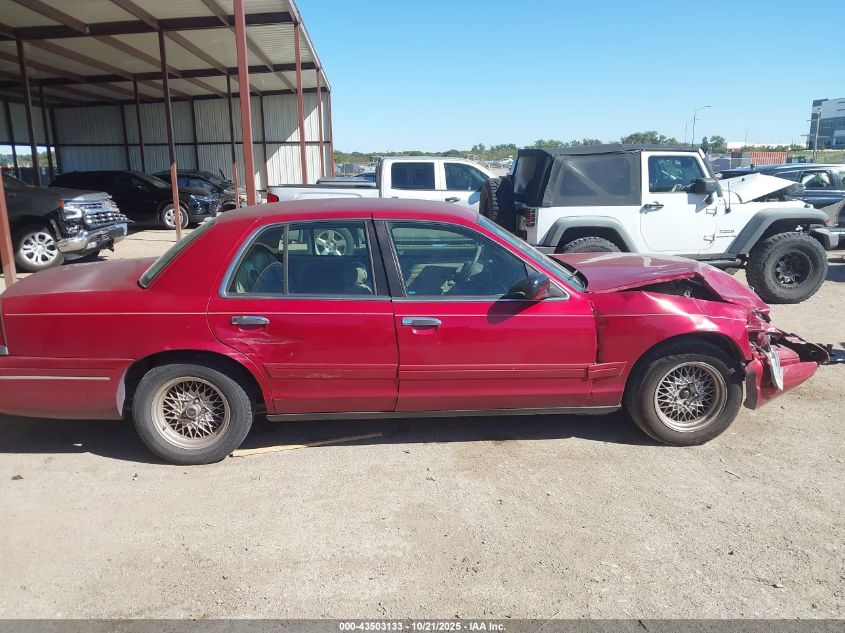 2001 Ford Crown Victoria Lx VIN: 2FAFP74W71X121288 Lot: 43503133