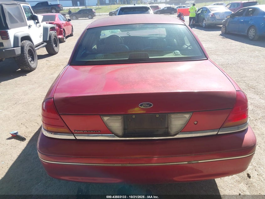 2001 Ford Crown Victoria Lx VIN: 2FAFP74W71X121288 Lot: 43503133