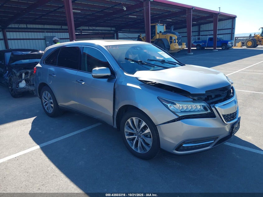 ACURA MDX TECHNOLOGY ACURAWATCH PLUS PACKAGES/TECHNOLOGY PACKAGE