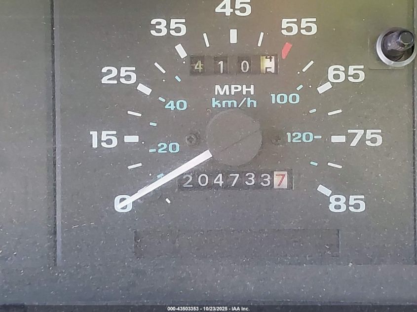 1994 Ford Ranger VIN: 1FTCR10A4RPB60257 Lot: 43503353