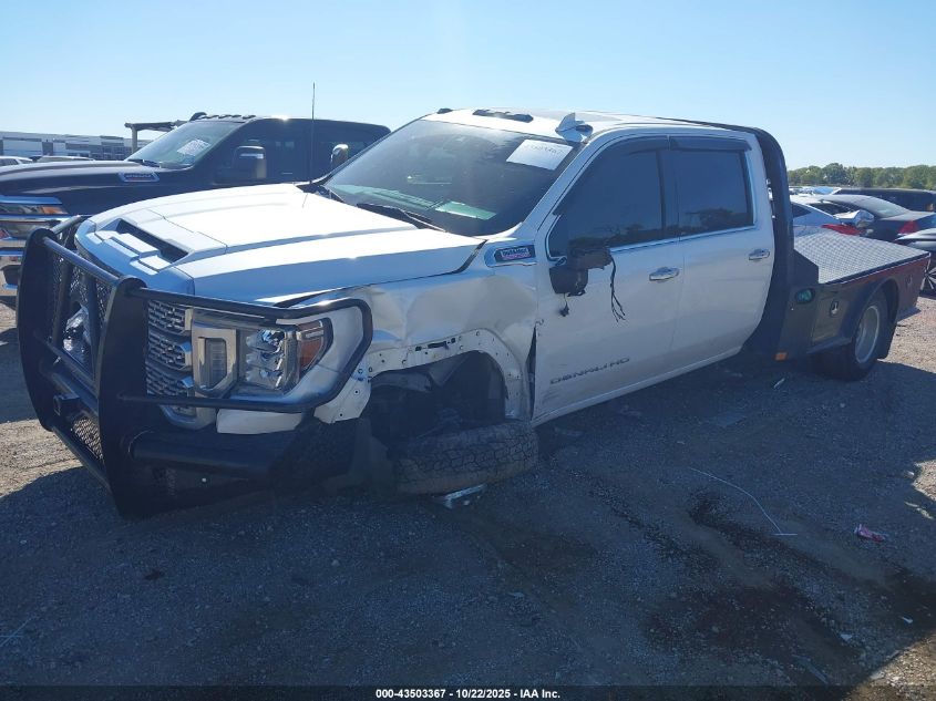 2020 GMC Sierra 3500Hd 4Wd Long Bed Denali VIN: 1GT49WEY8LF347585 Lot: 43503367