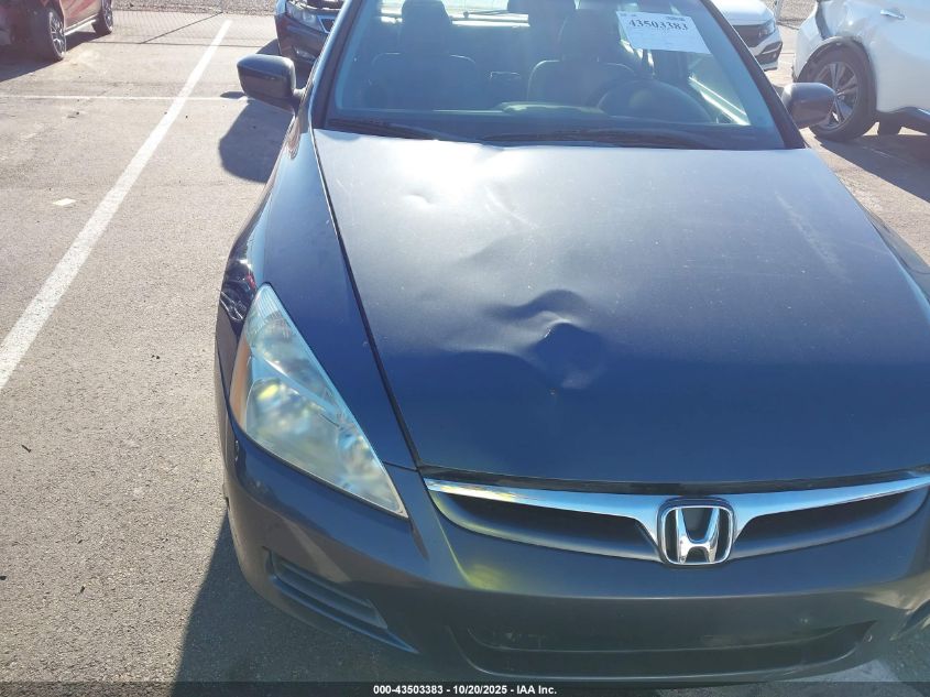 2007 Honda Accord 3.0 Ex VIN: 1HGCM66547A076866 Lot: 43503383