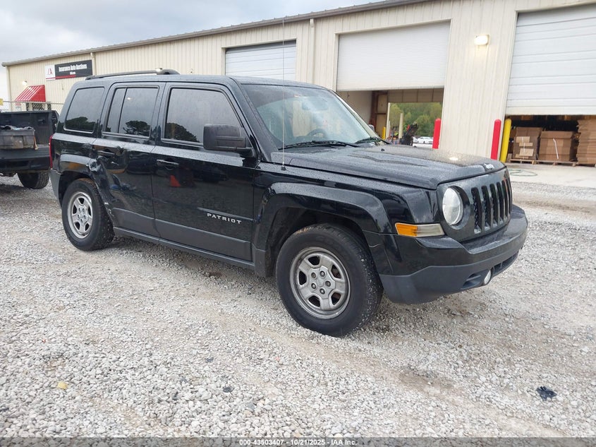 2017 JEEP PATRIOT SPORT FWD - 1C4NJPBA2HD145319