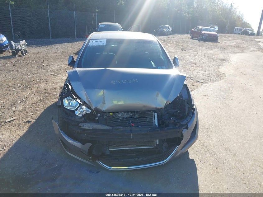 2016 HYUNDAI ELANTRA SE KMHDH4AE6GU484508