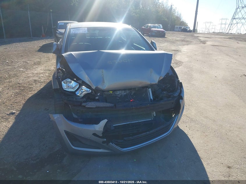2016 HYUNDAI ELANTRA SE KMHDH4AE6GU484508