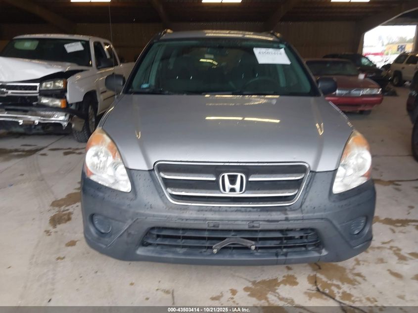 2005 Honda Cr-V Lx VIN: JHLRD68515C017400 Lot: 43503414