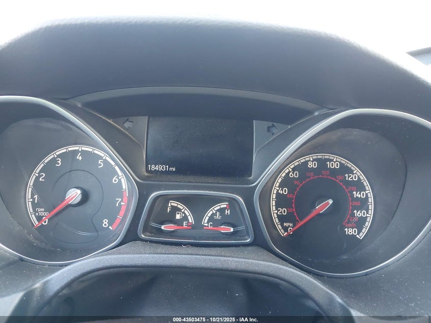 2016 FORD FOCUS ST - 1FADP3L97GL261777