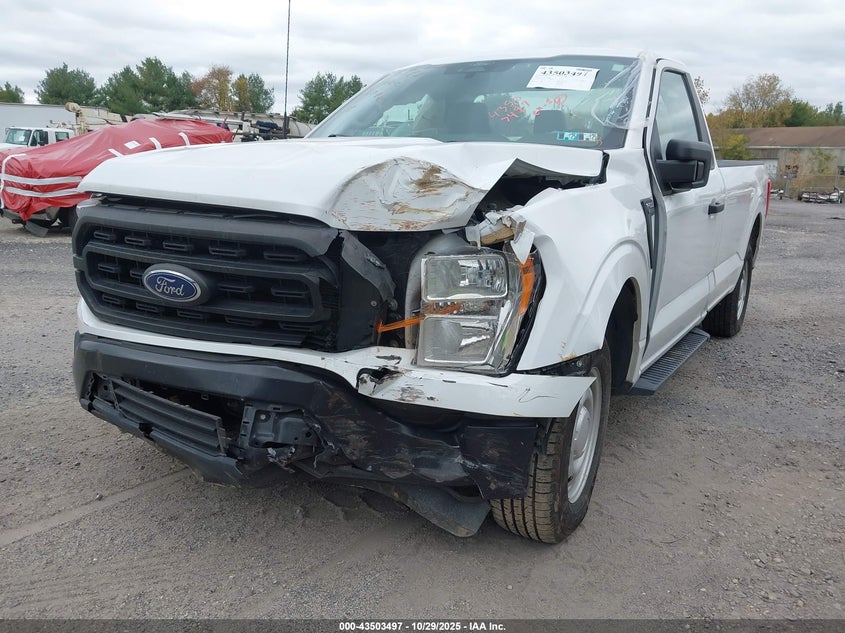 2022 Ford F-150 Xl VIN: 1FTMF1CB5NKD98885 Lot: 43503497