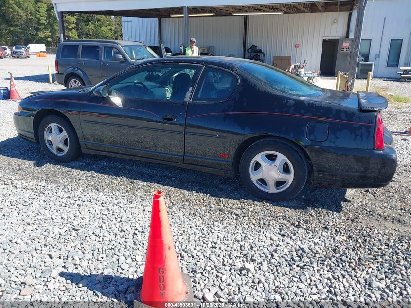 2004 Chevrolet Monte Carlo Ss black coupe gasoline 2G1WX12K849134043 photo #4