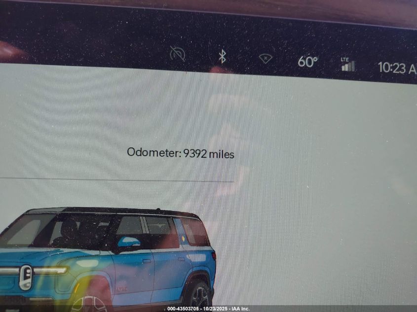 2025 Rivian R1S Adventure Dual Motor Large Pack/Adventure Dual Motor Max Pack VIN: 7PDSGBBA6SN066086 Lot: 43503705