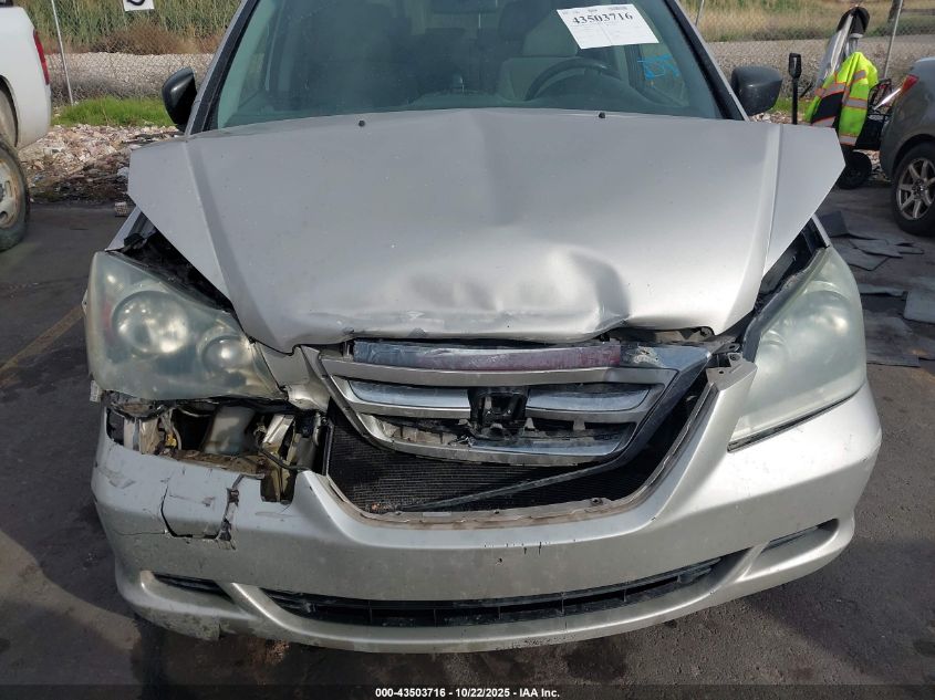 2006 Honda Odyssey Lx VIN: 5FNRL38246B056376 Lot: 43503716