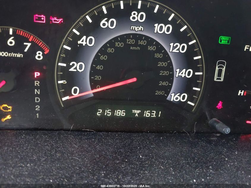 2006 Honda Odyssey Lx VIN: 5FNRL38246B056376 Lot: 43503716