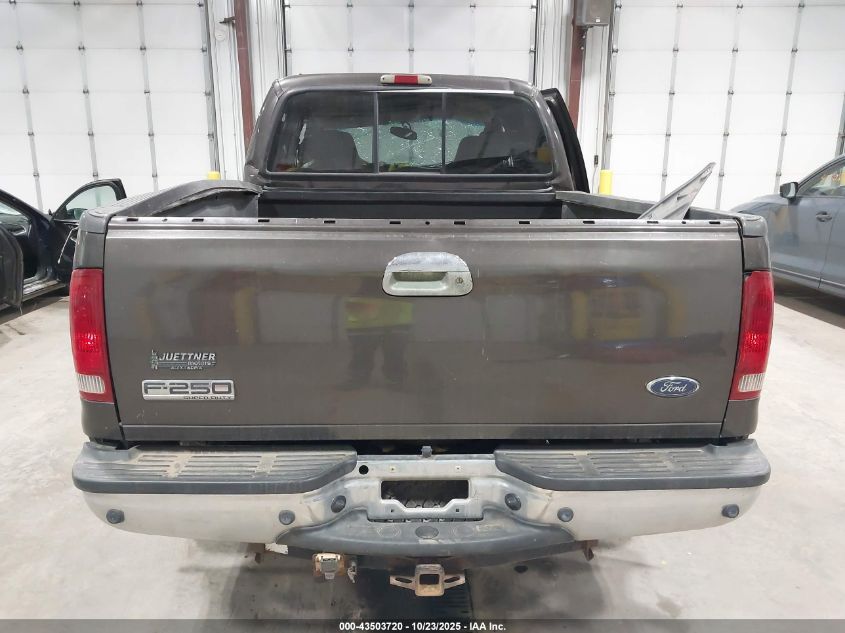 2005 Ford F-250 Lariat/Xl/Xlt VIN: 1FTSW21Y45ED03705 Lot: 43503720