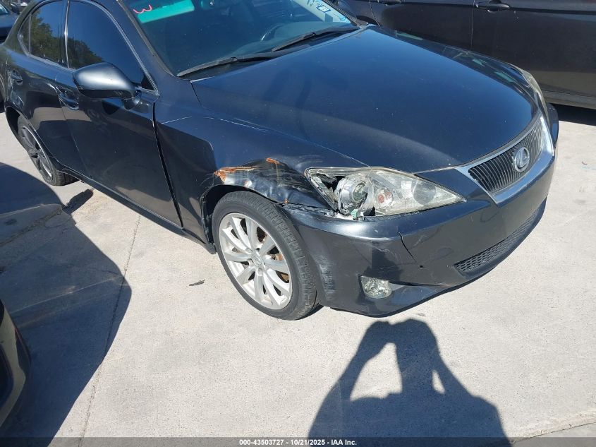 2007 Lexus Is 250 VIN: JTHCK262875014560 Lot: 43503727