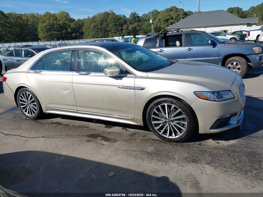 2017 LINCOLN CONTINENTAL SELECT 1LN6L9SK7H5608371