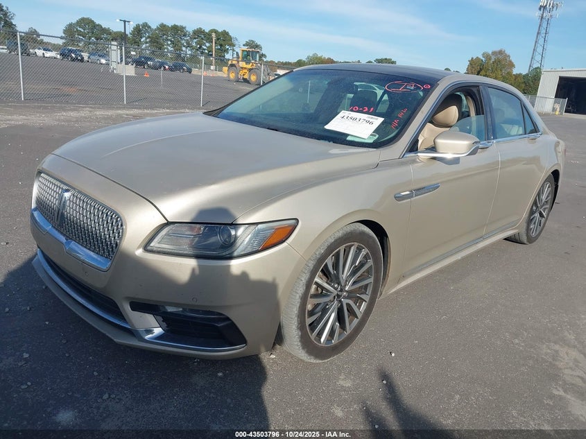 2017 LINCOLN CONTINENTAL SELECT 1LN6L9SK7H5608371