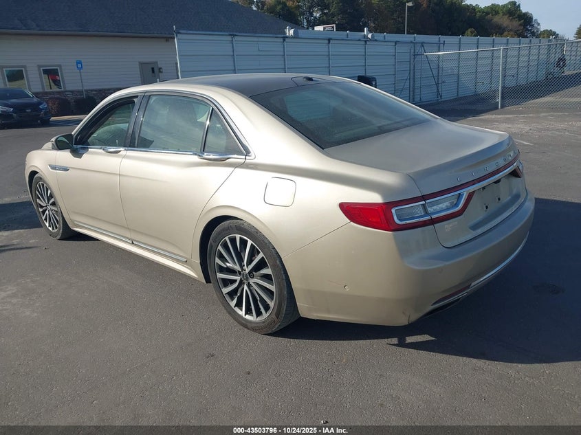2017 LINCOLN CONTINENTAL SELECT 1LN6L9SK7H5608371