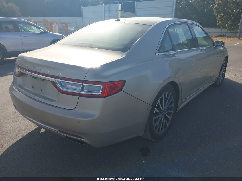 2017 LINCOLN CONTINENTAL SELECT 1LN6L9SK7H5608371