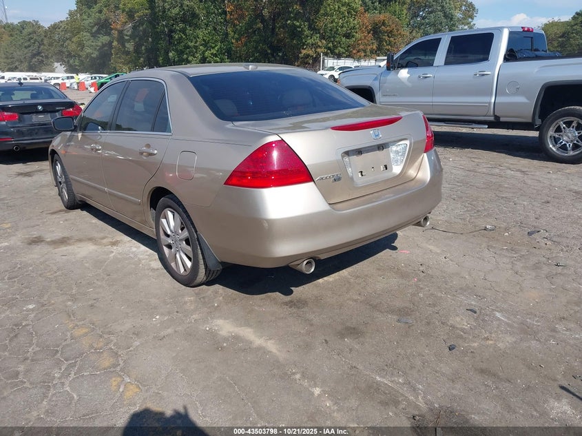 1HGCM66527A019260 2007 HONDA ACCORD photo no. 3
