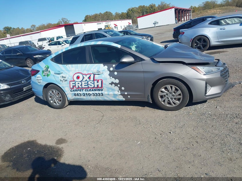 2020 HYUNDAI ELANTRA SE KMHD74LF7LU903730