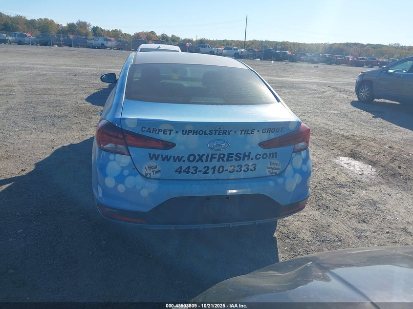 2020 HYUNDAI ELANTRA SE KMHD74LF7LU903730