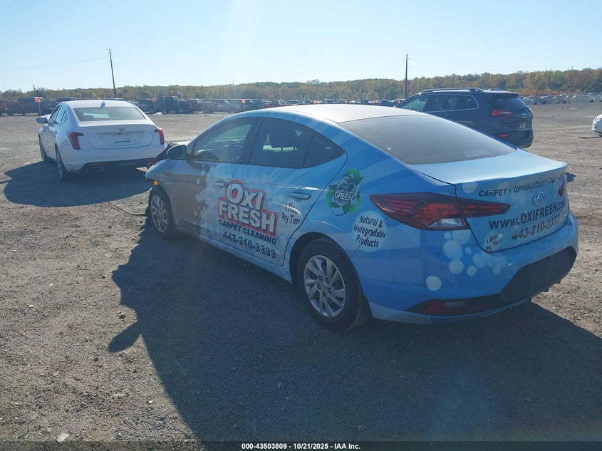 2020 HYUNDAI ELANTRA SE KMHD74LF7LU903730