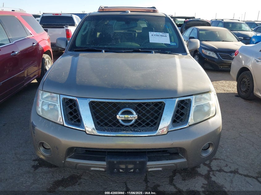 2008 Nissan Pathfinder Se VIN: 5N1AR18U38C600458 Lot: 43503860