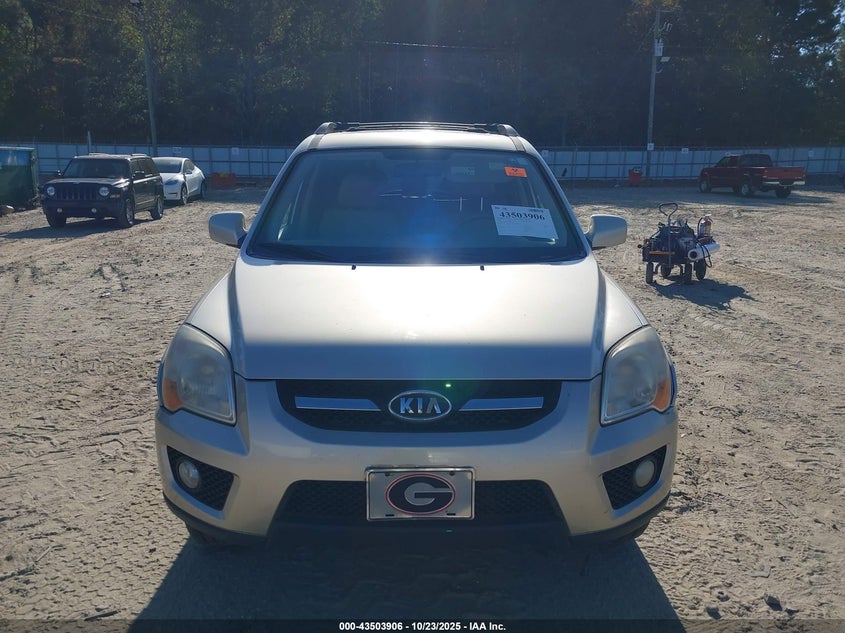 2009 Kia Sportage Ex V6 VIN: KNDJE723497585160 Lot: 43503906