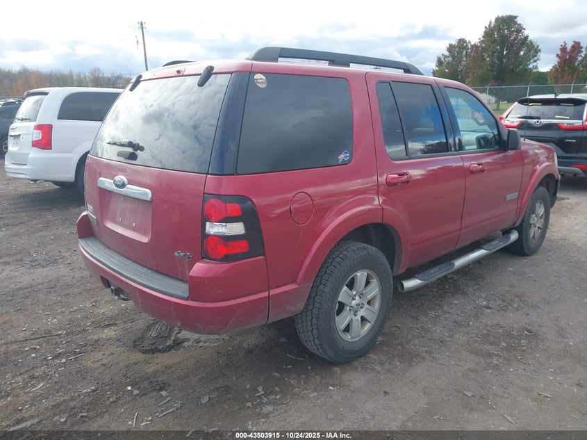1FMEU73E68UA33840 2008 FORD EXPLORER photo no. 4