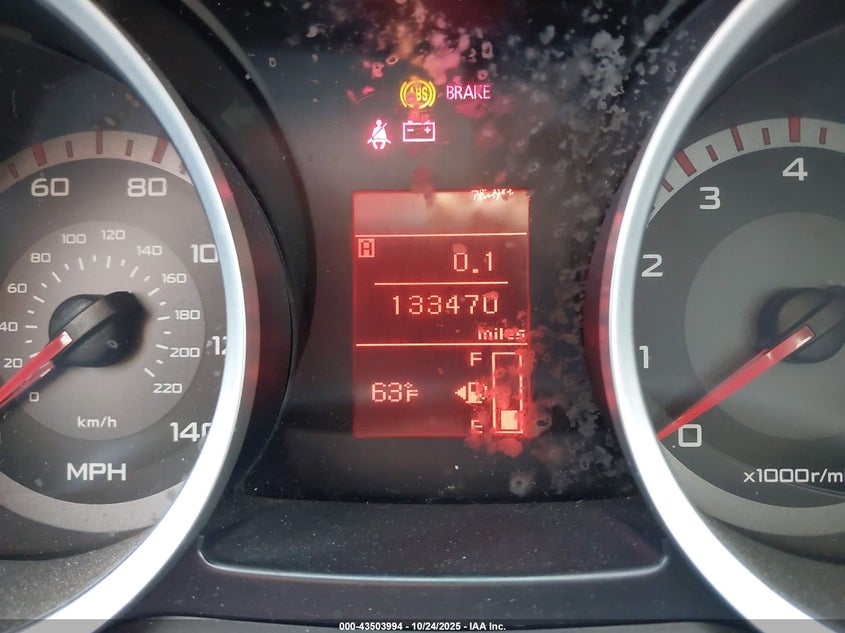 2008 Mitsubishi Lancer Gts VIN: JA3AU86U98U029727 Lot: 43503994