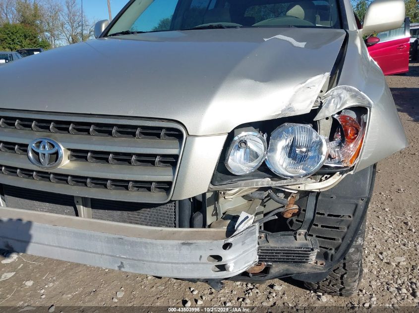 2003 Toyota Highlander V6 VIN: JTEHF21A530107081 Lot: 43503996