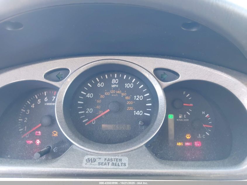 2003 Toyota Highlander V6 VIN: JTEHF21A530107081 Lot: 43503996