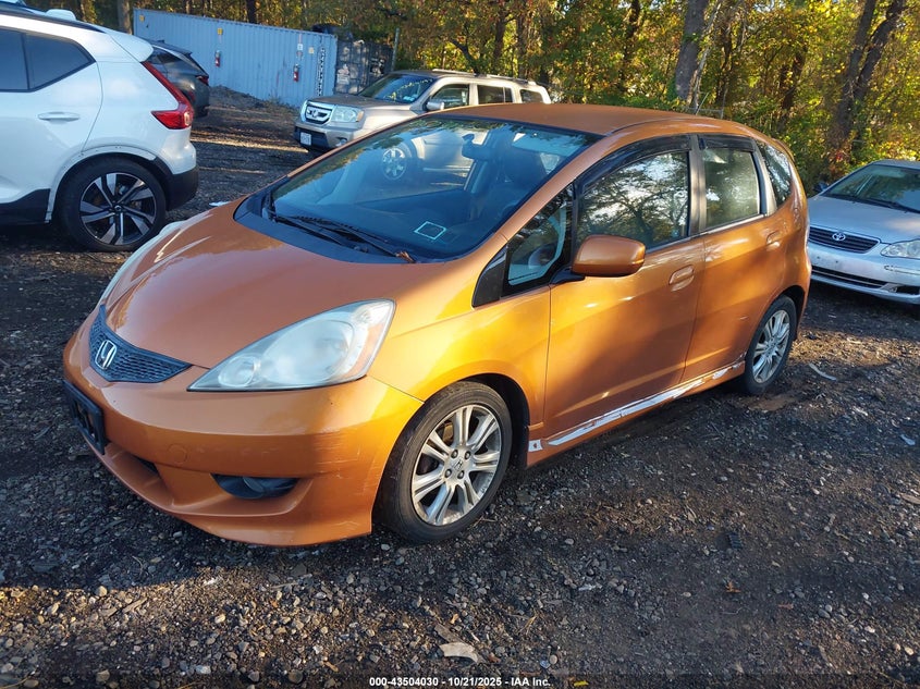JHMGE88439S041499 2009 HONDA FIT photo no. 2