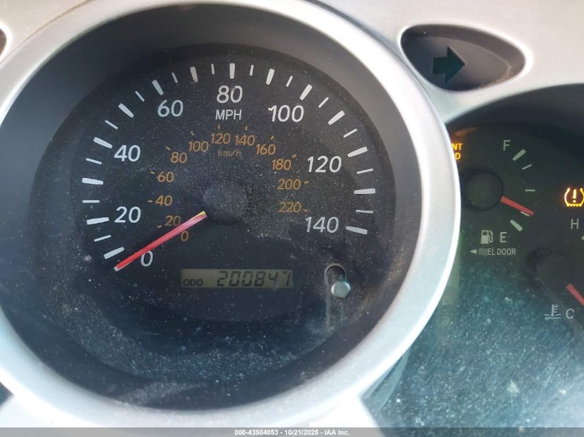 2004 Toyota Highlander VIN: JTEHD21A040031051 Lot: 43504053