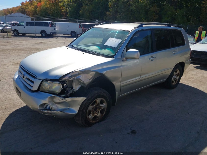 2004 Toyota Highlander VIN: JTEHD21A040031051 Lot: 43504053