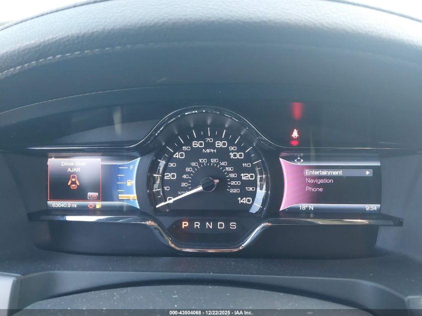 2014 Lincoln Mks VIN: 1LNHL9DK5EG603353 Lot: 43504068