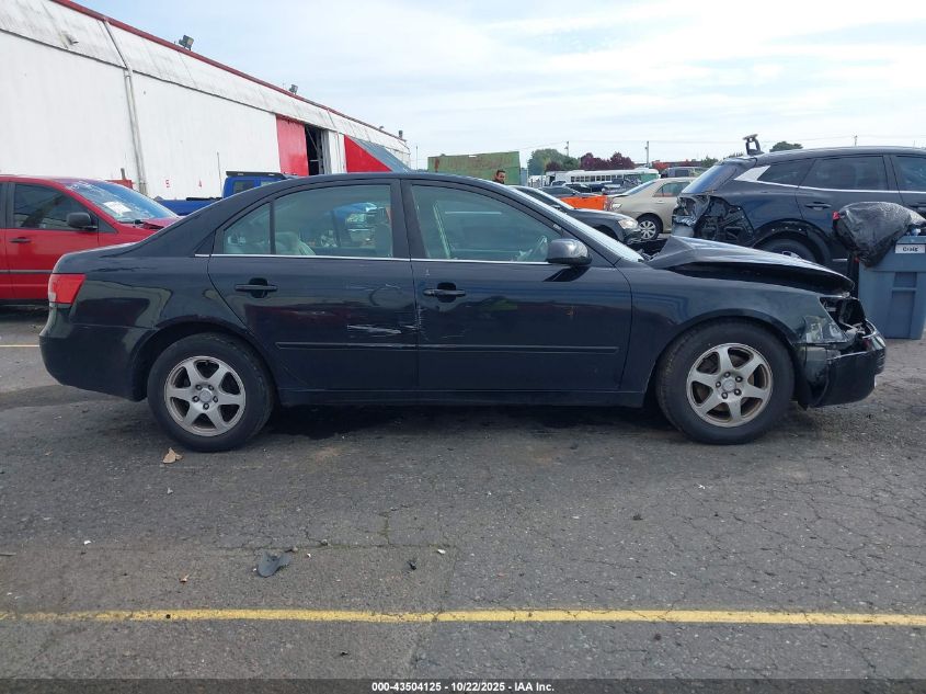 2006 Hyundai Sonata Gls V6/Lx V6 VIN: 5NPEU46F16H140499 Lot: 43504125