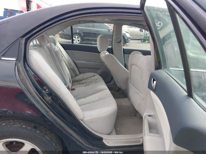 2006 Hyundai Sonata Gls V6/Lx V6 VIN: 5NPEU46F16H140499 Lot: 43504125