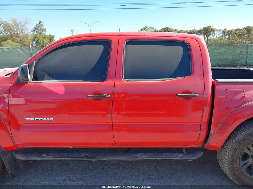 2008 Toyota Tacoma Prerunner V6 VIN: 3TMJU62N98M055270 Lot: 43504129