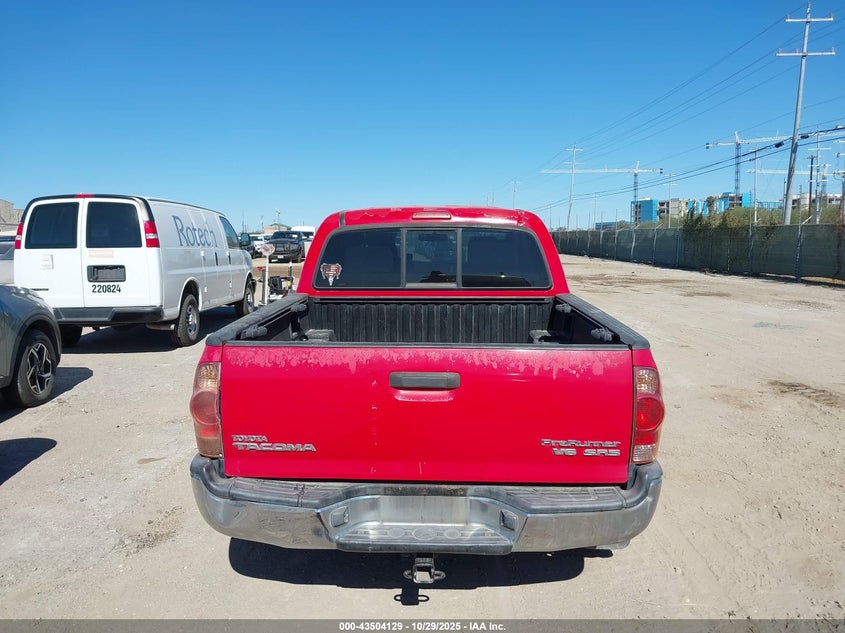 2008 Toyota Tacoma Prerunner V6 VIN: 3TMJU62N98M055270 Lot: 43504129