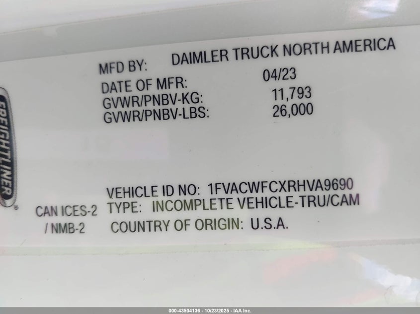 1FVACWFCXRHVA9690 2024   photo no. 8